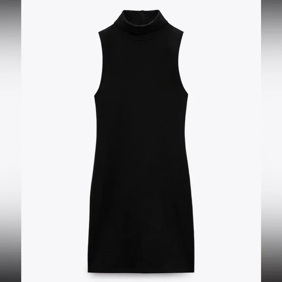 Zara Halter Neck Dress - Picture 1 of 4